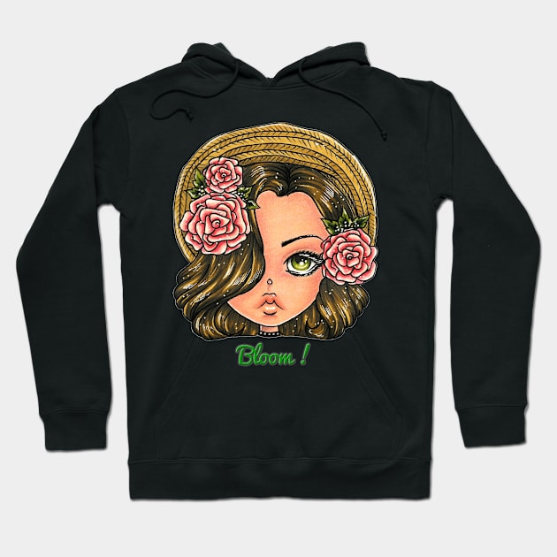 Rose Hoodie by DrawingsInBloom